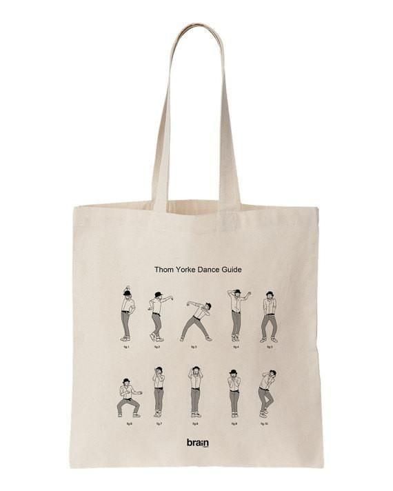 Thom Yorke Guide Dance Printed Tote Bag Birthday Gift For Women PANCVTB016