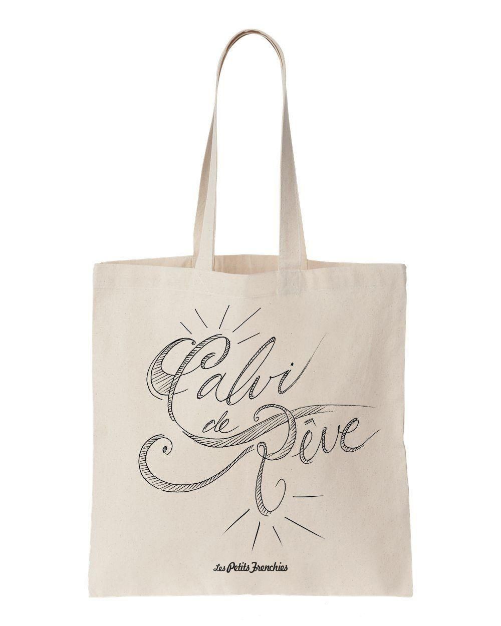 Calvi Oh Rive Printed Tote Bag Birthday Gift For Girl