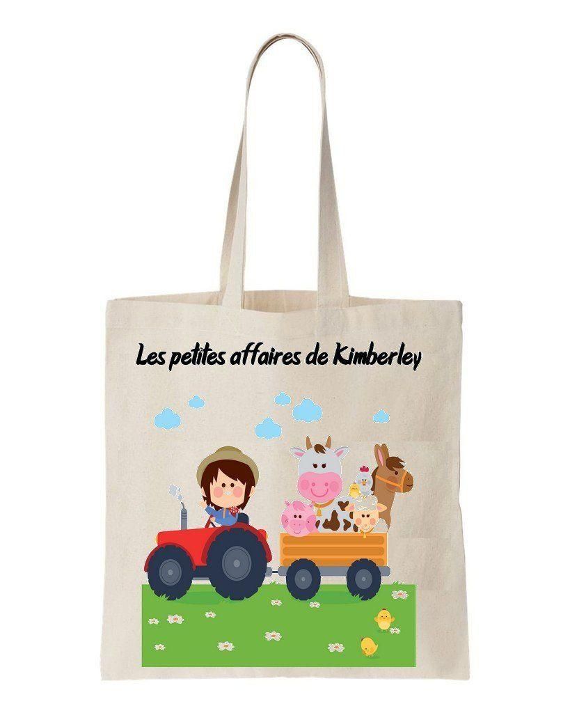 Les Petites Affaires De Kimberley Printed Tote Bag Birthday Gift For Girl