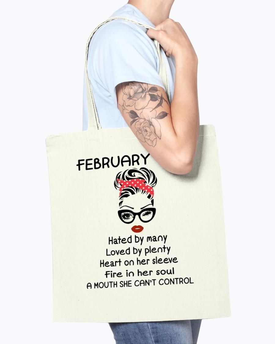 A Mouth She Can'T Control Ladies Tote Bag