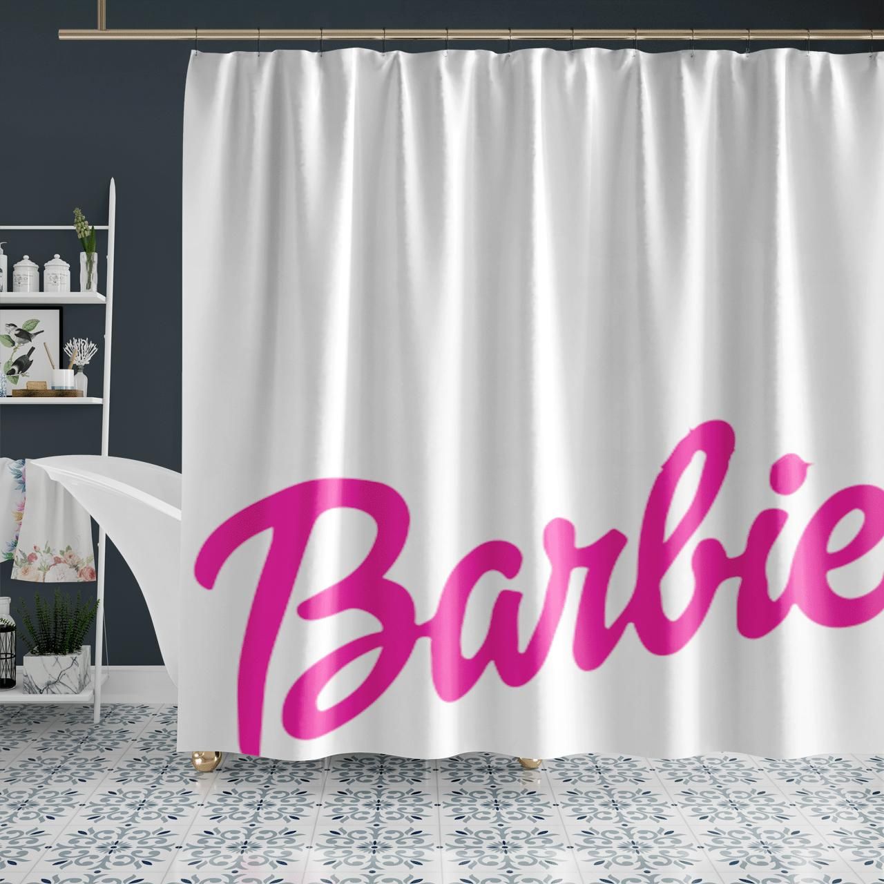 Plus Size Barbie Shower Curtain PANSC0025
