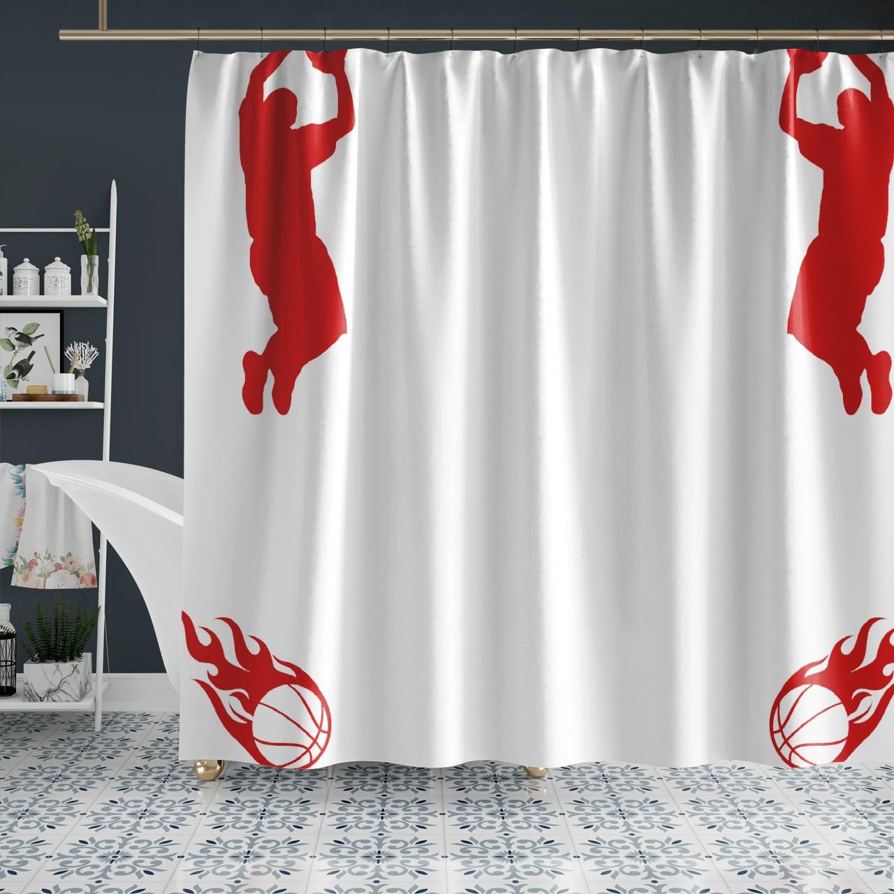 40S Isnt Usually This Sexy Shower Curtain