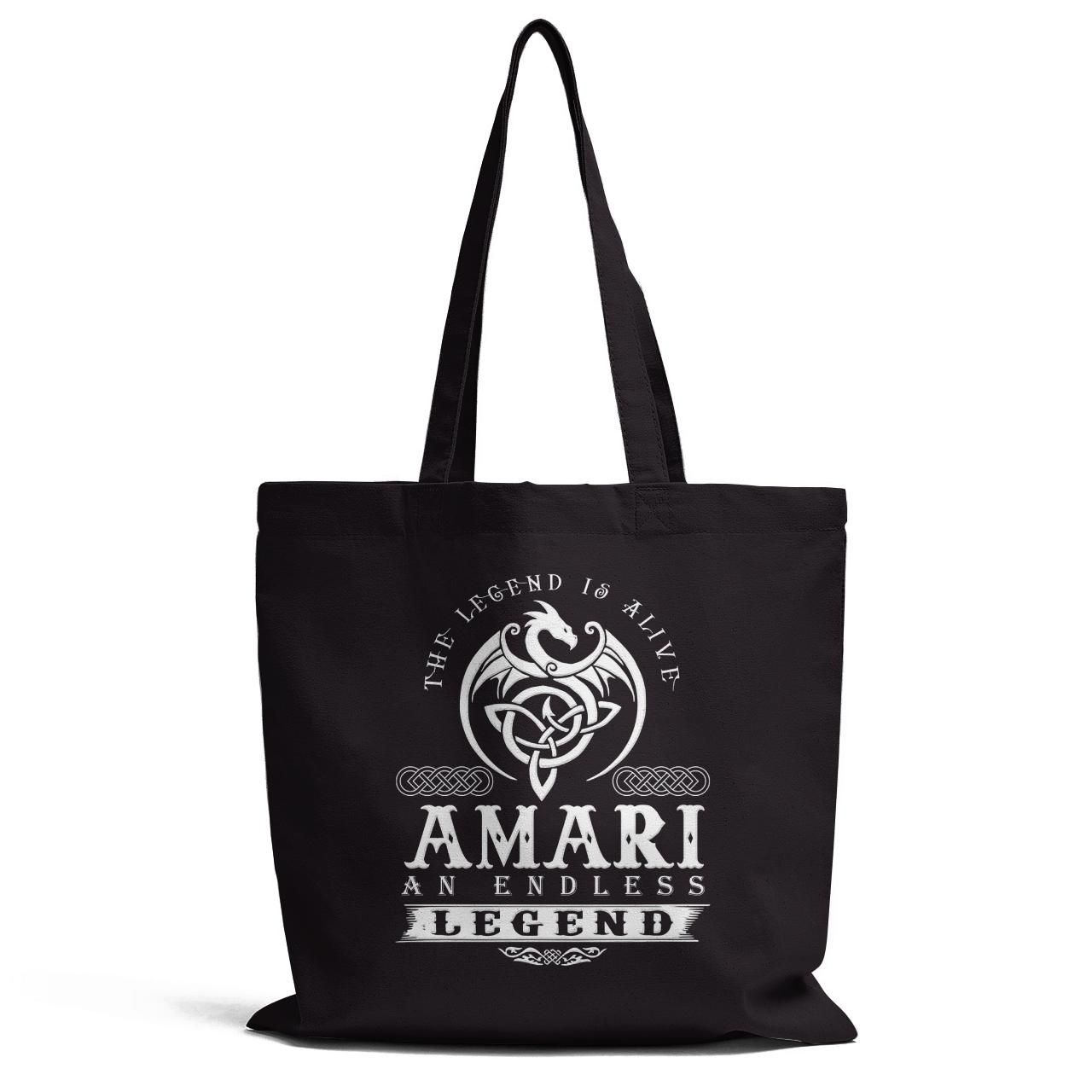 The Legend Is Alive Amari An Endless Legend Tote Bag