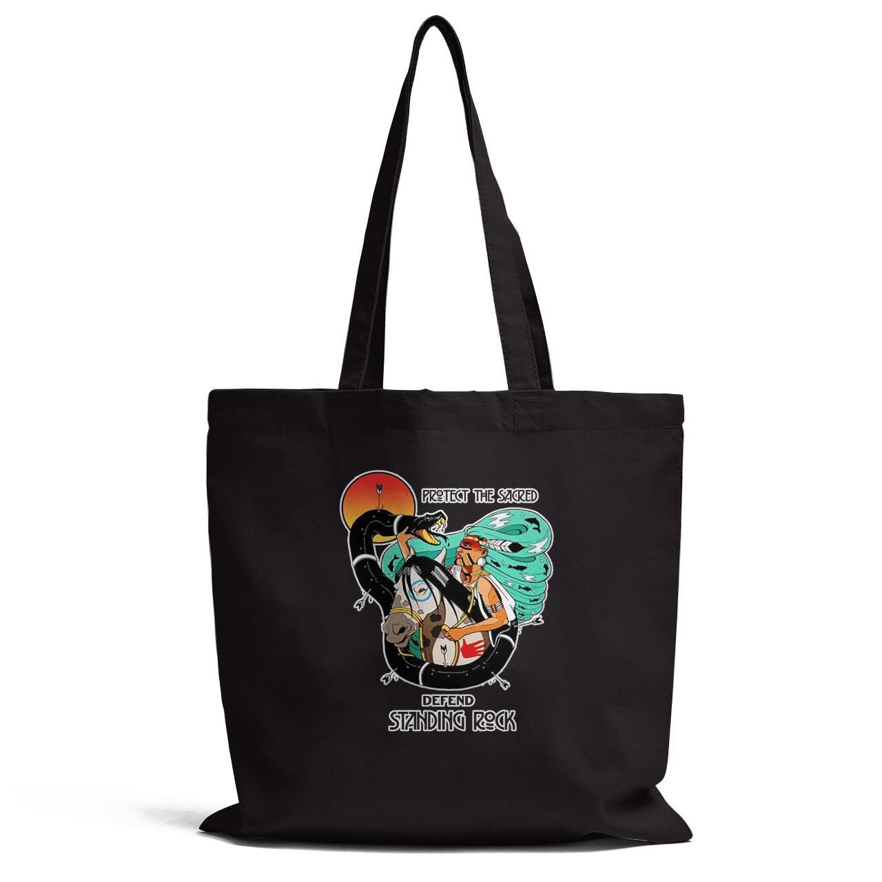 Protect The Sacred Defend Standing Rock Unique Design Tote Bag