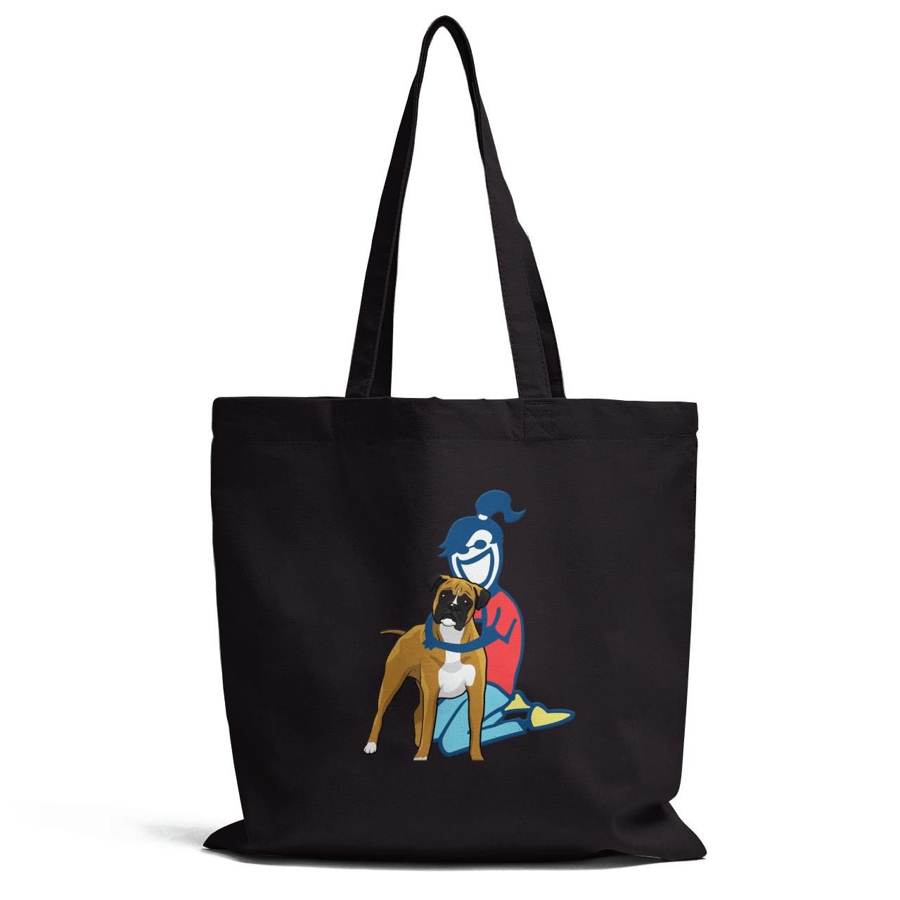 Me And Bower Gift For Dog Lovers Tote Bag