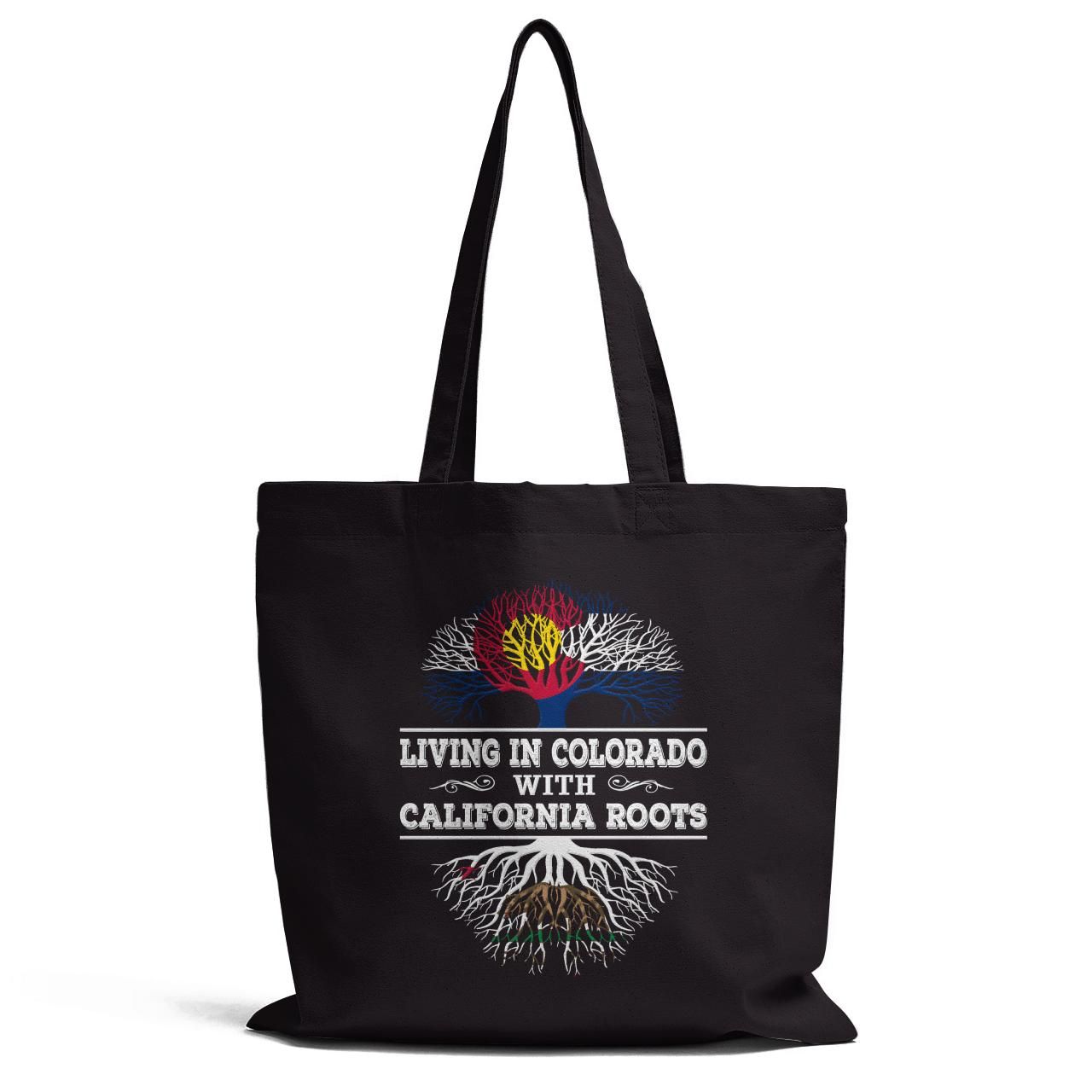 Living Colorado With California Roots Tote Bag