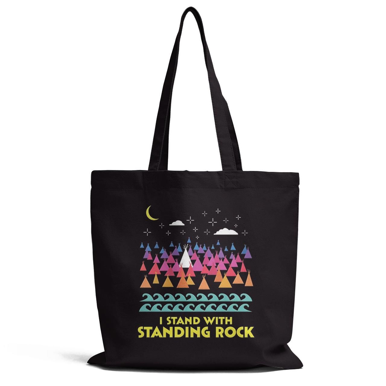 I Stand With Standing Rock Tote Bag
