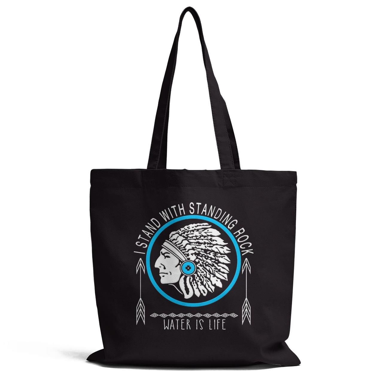I Stand Wite Standing Tote Bag
