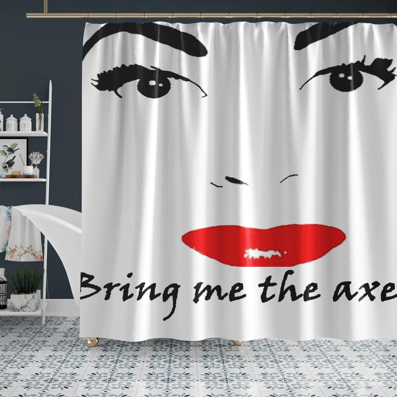 Bring Me The Axe Shower Curtain