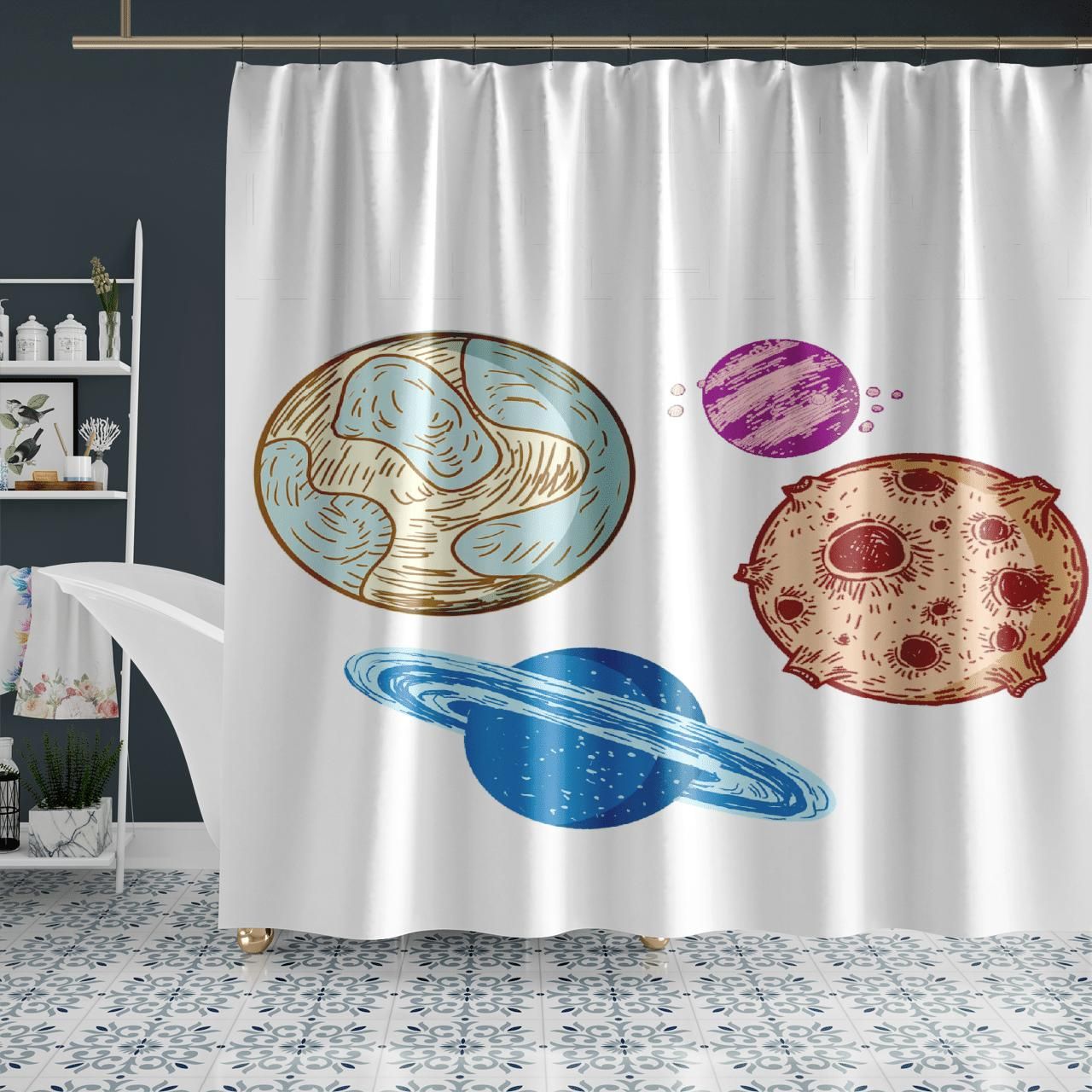 Forget Princess I Want To Be An Astrophysicist Shower Curtain