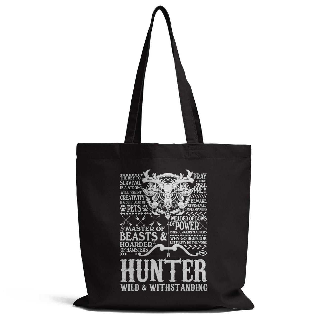 Hunter Wild And Withstading Tote Bag