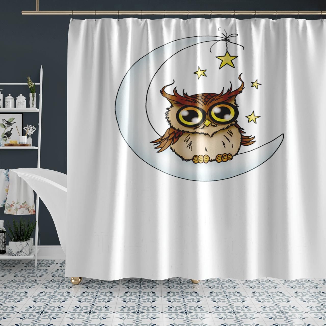 Always Be Yourself Unless You Can Be An Owl Shower Curtain