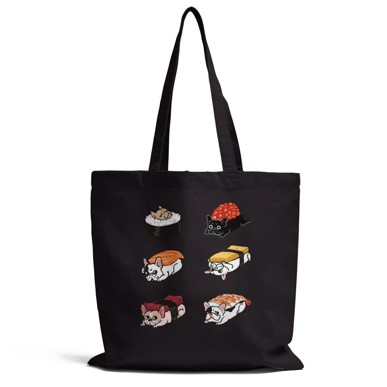 Cute Sushi Gift For Animal Lovers Tote Bag