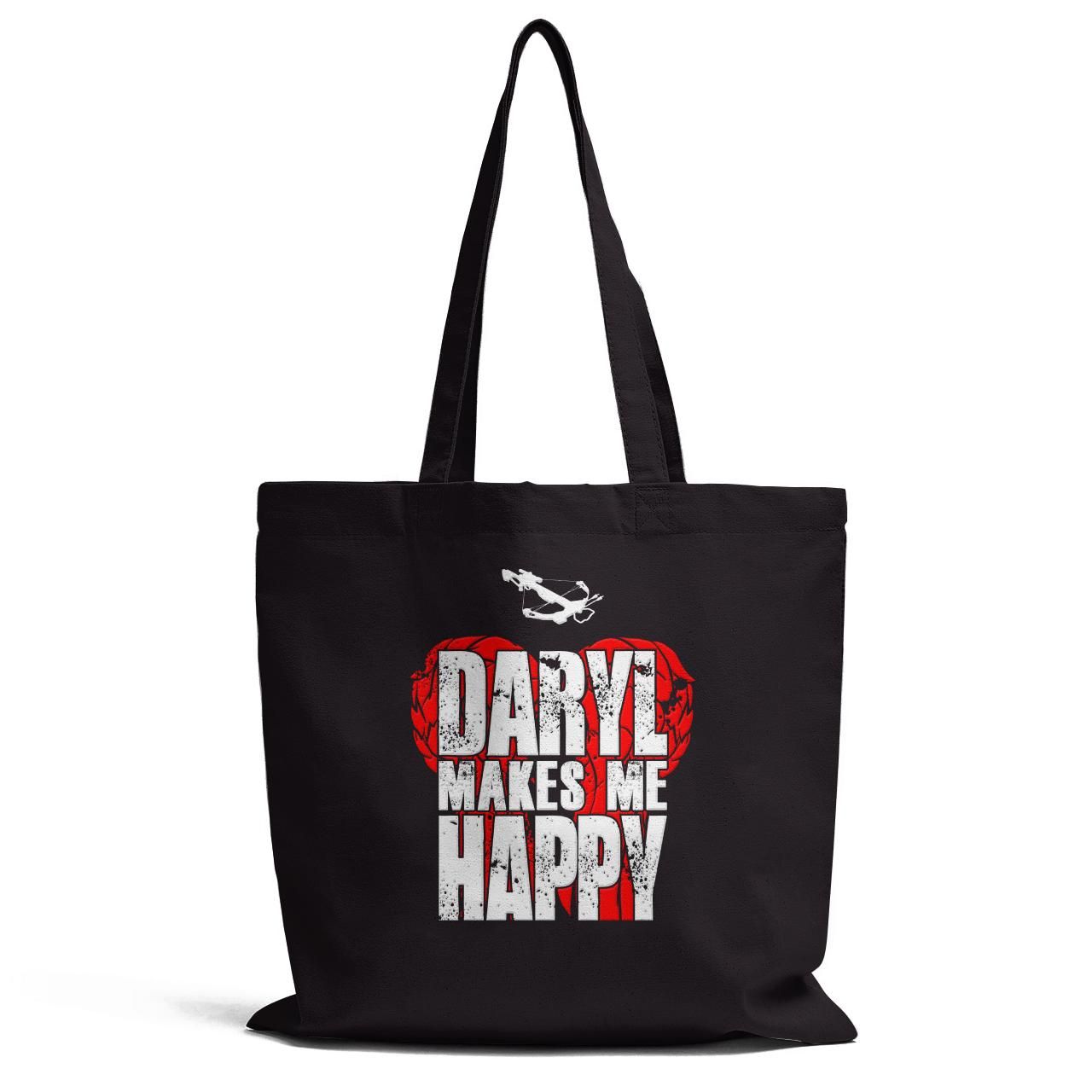 Daryl Makes Me Happy Tote Bag