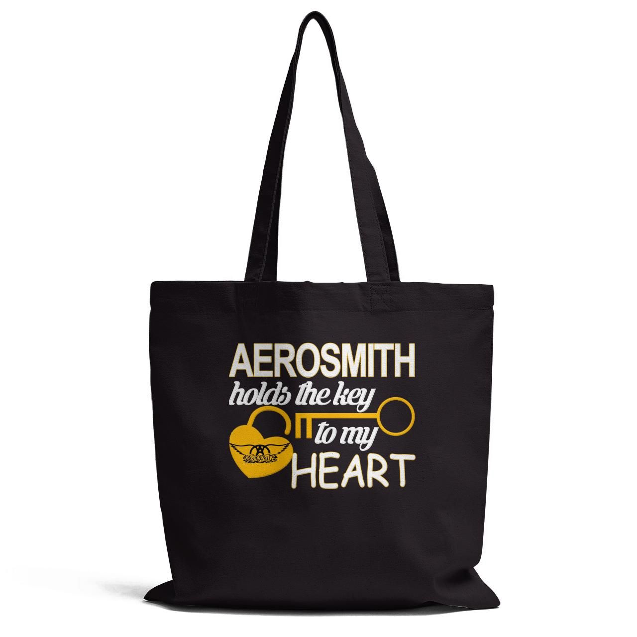 Aerosmith Holds The Key To My Heart Tote Bag