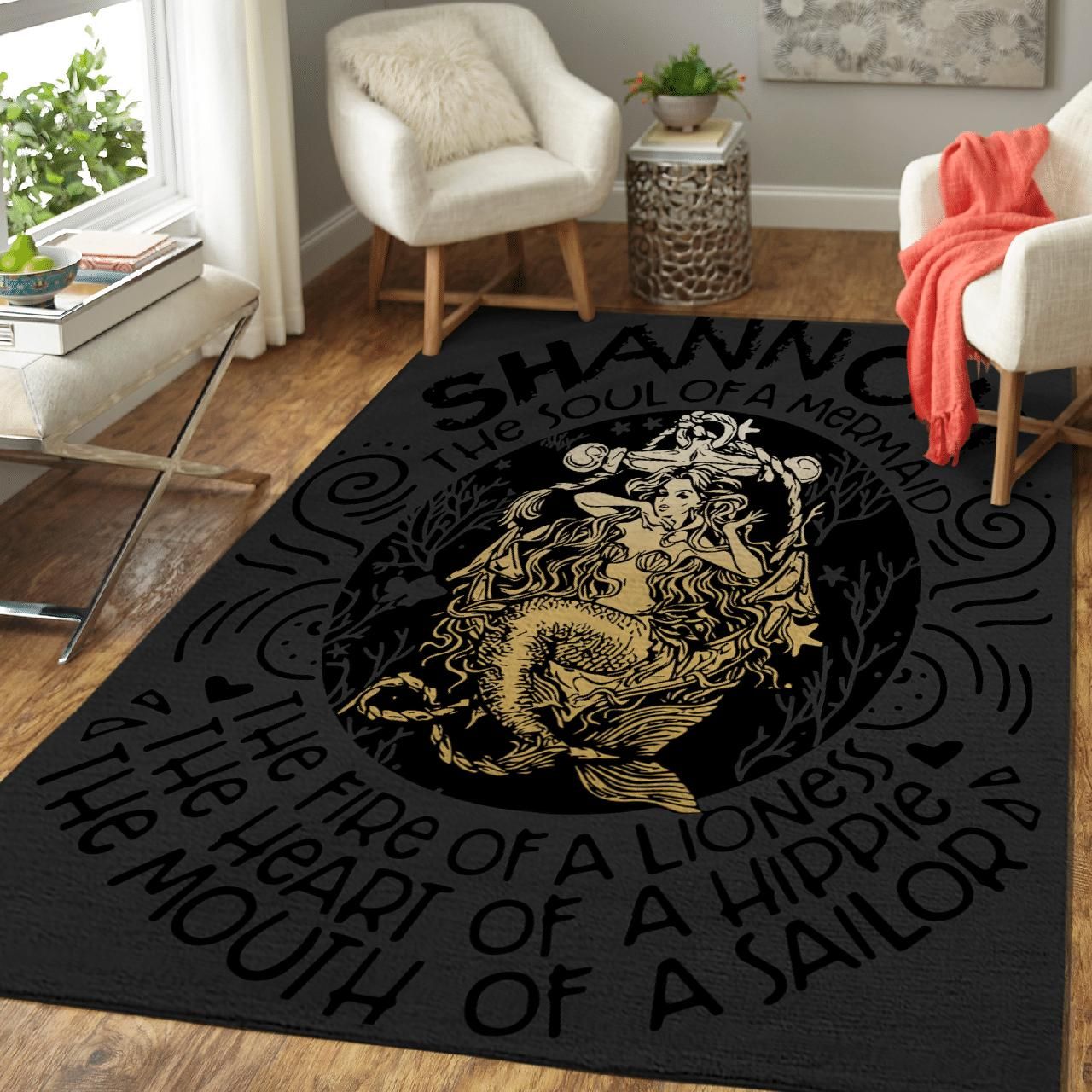 Shannon The Soul Of A Mermaid Area Rug