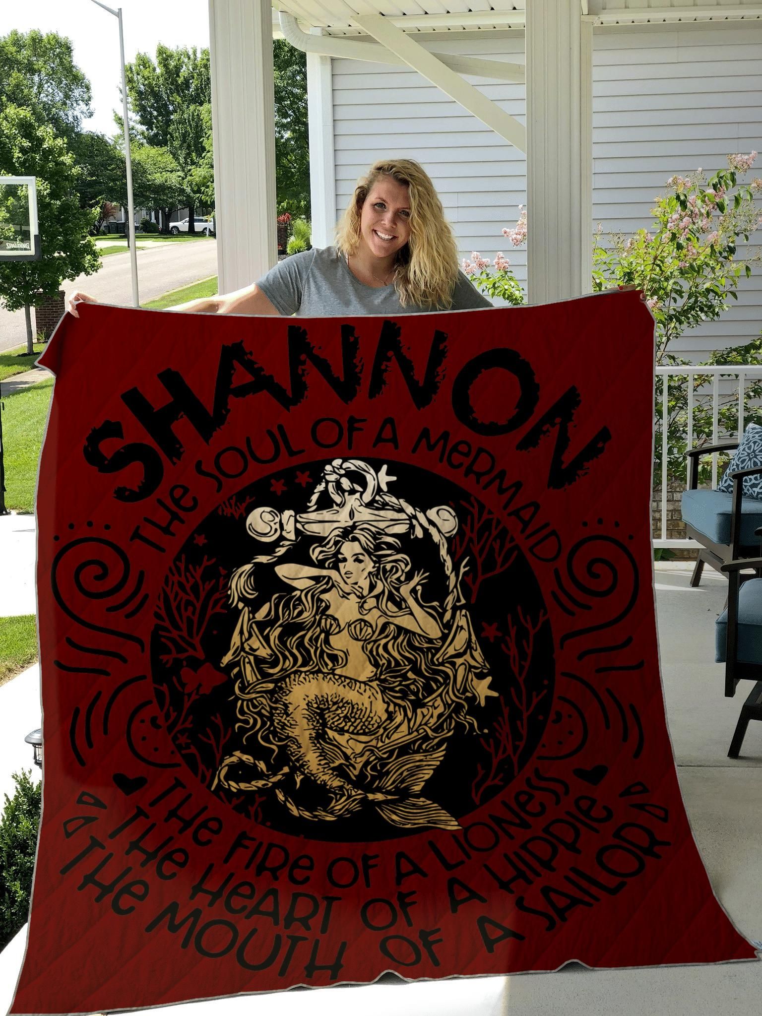 Shannon The Soul Of A Mermaid Quilt