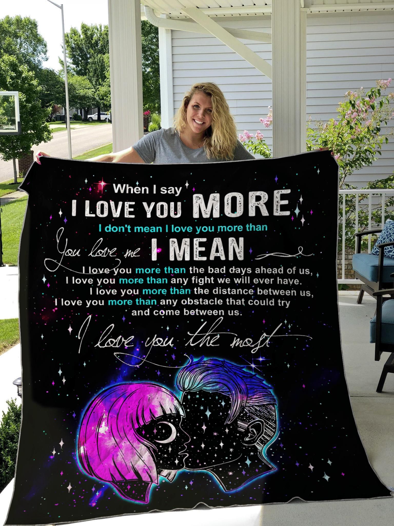 I Love You More Quilt