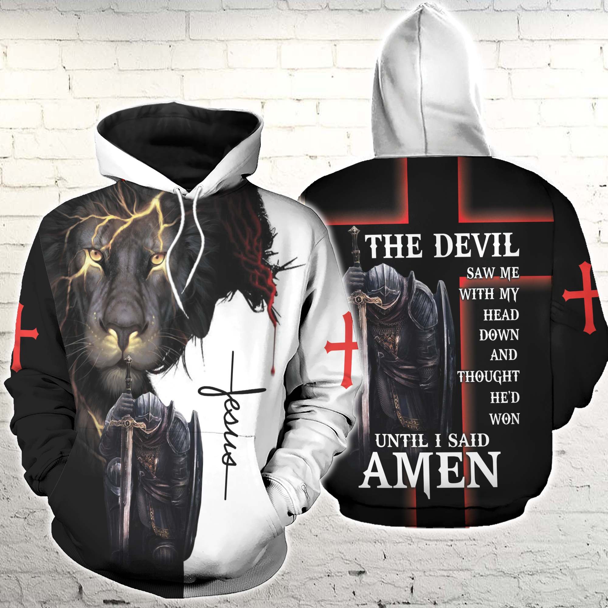 The Devil Saw Me With My Head Down 3D All Over Printed Shirts For Men and Women PAN