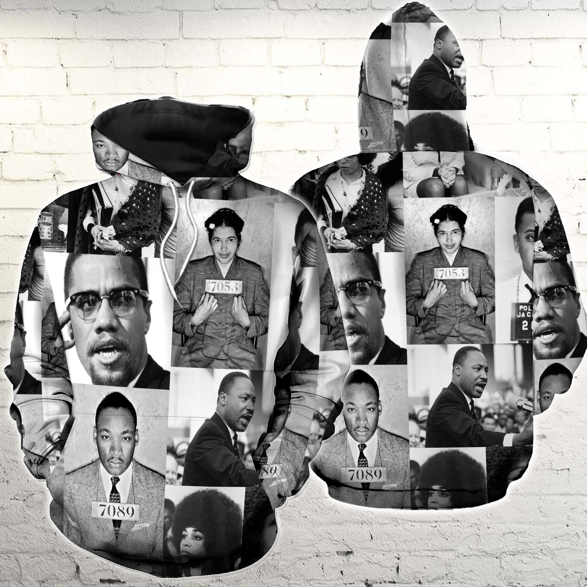 African Hoodie - Civil Rights Leaders PAN