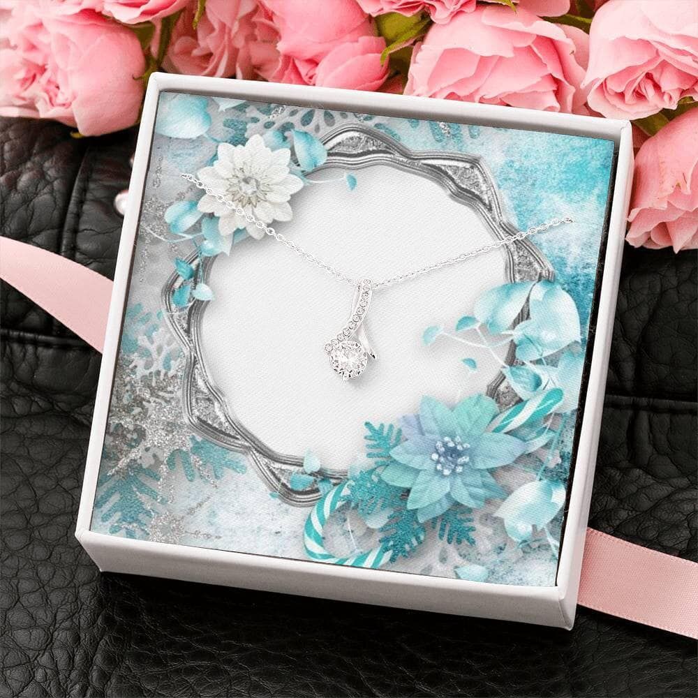 Beautitful Flower Special Gift For Lover Alluring Beauty Necklace