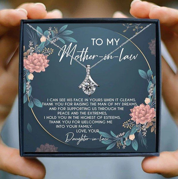 To My Mother In Law From Gift Alluring Beauty Necklace