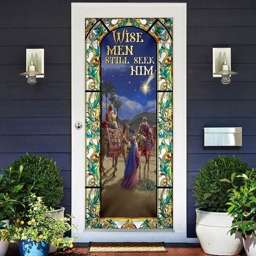 Wise Men Still Seek Him. Three Kings Day Door Cover PANDC0016