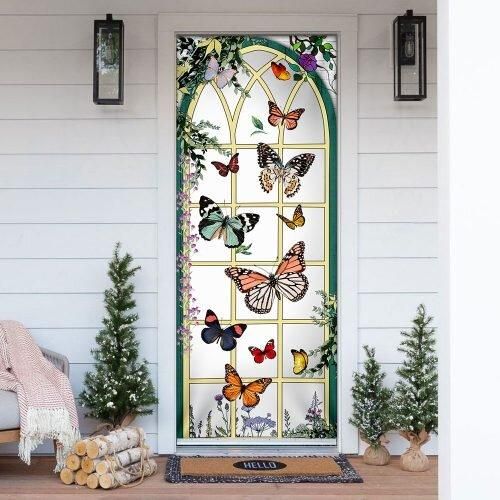 Butterfly Door Cover PANDC0040