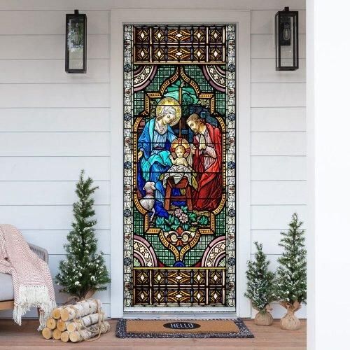 The Holy Family Door Cover