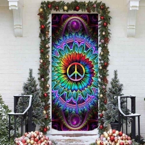Hippie Door Cover