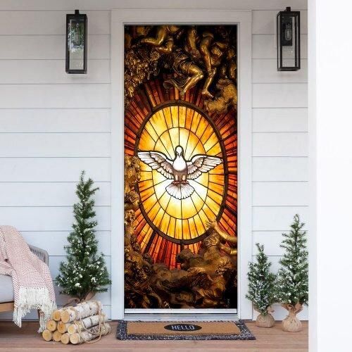 Holy Spirit Dove Door Cover