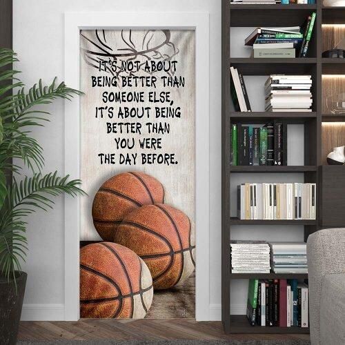 Basketball Door Cover
