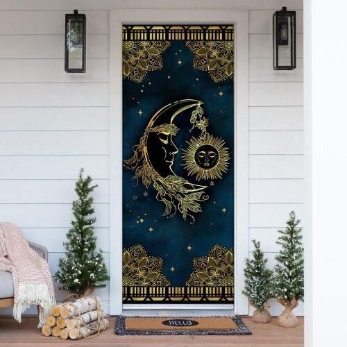 Sun and Moon Mandala Door Cover PANDC0027