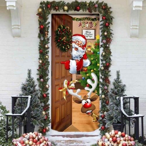 Santa Claus. Christmas Is Coming Door Cover PANDC0009