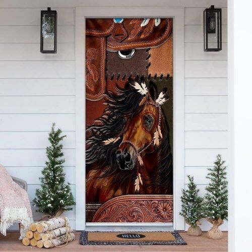 Horse Spirit Door Cover