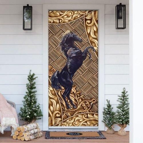 Horse Door Cover