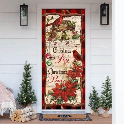 Christmas Joy Christmas Peace Door Cover