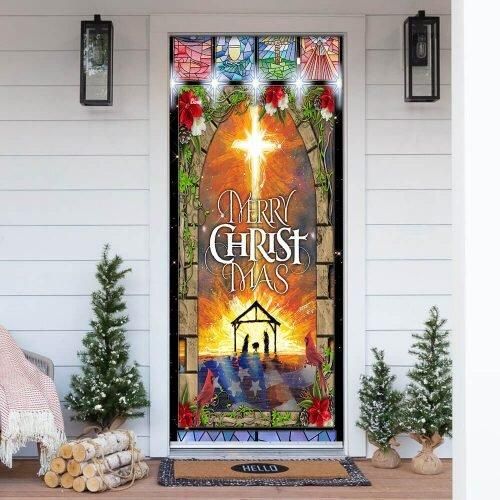 Merry Christmas Door Cover