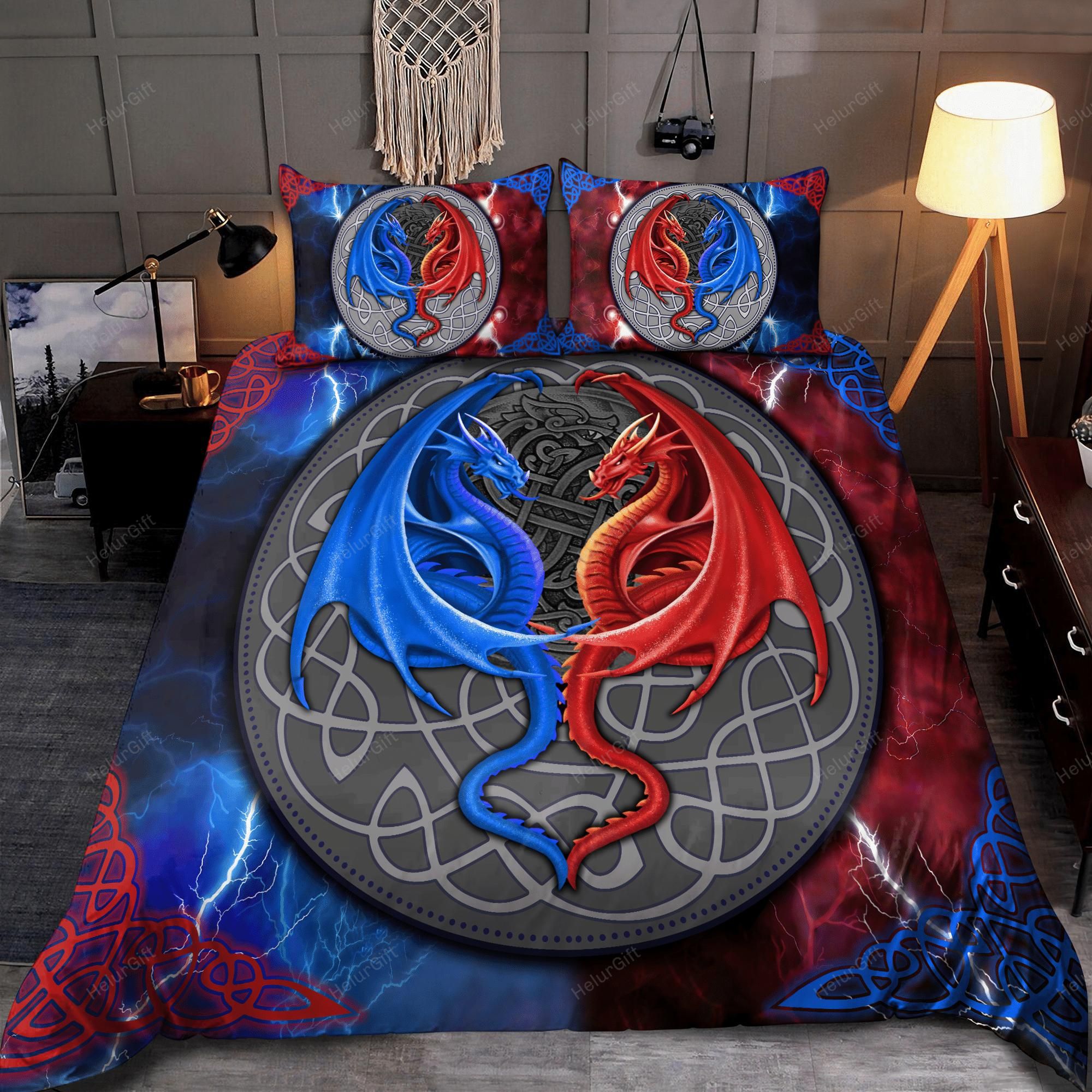 Dragon bedding set
