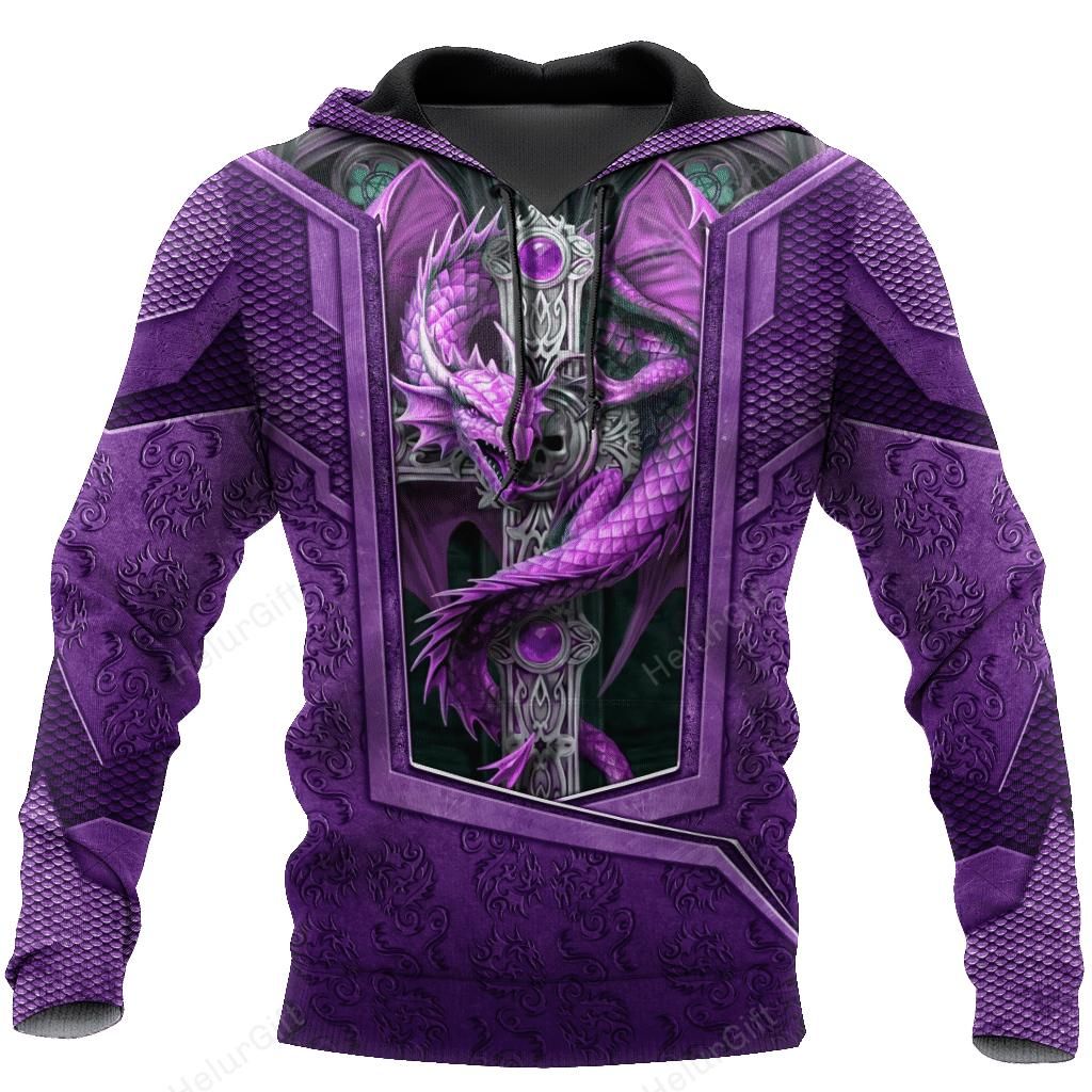 3D Tattoo and Dungeon Dragon Hoodie