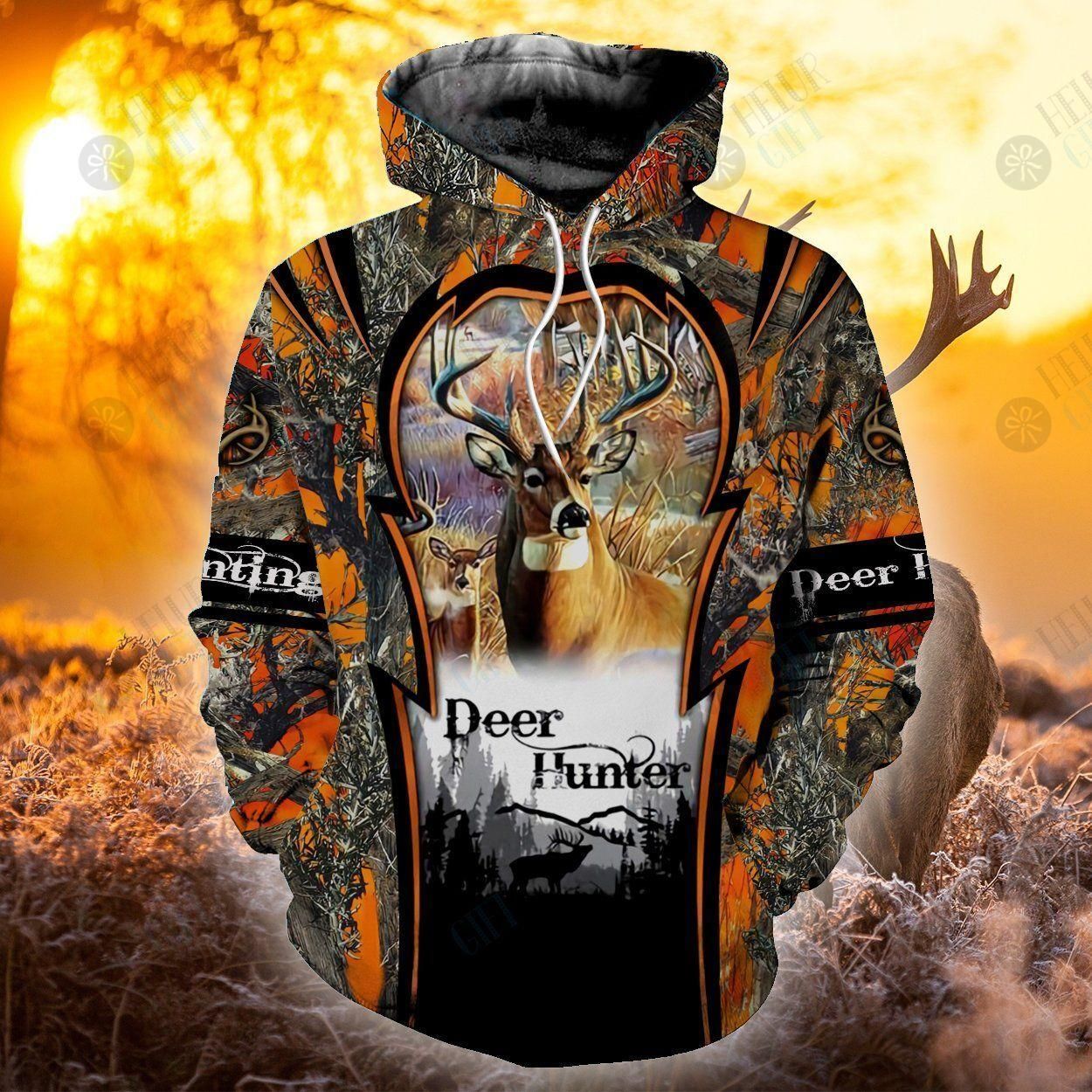 Deer Hunter Camouflage 3D All Over Printed Shirts - Graphic Design