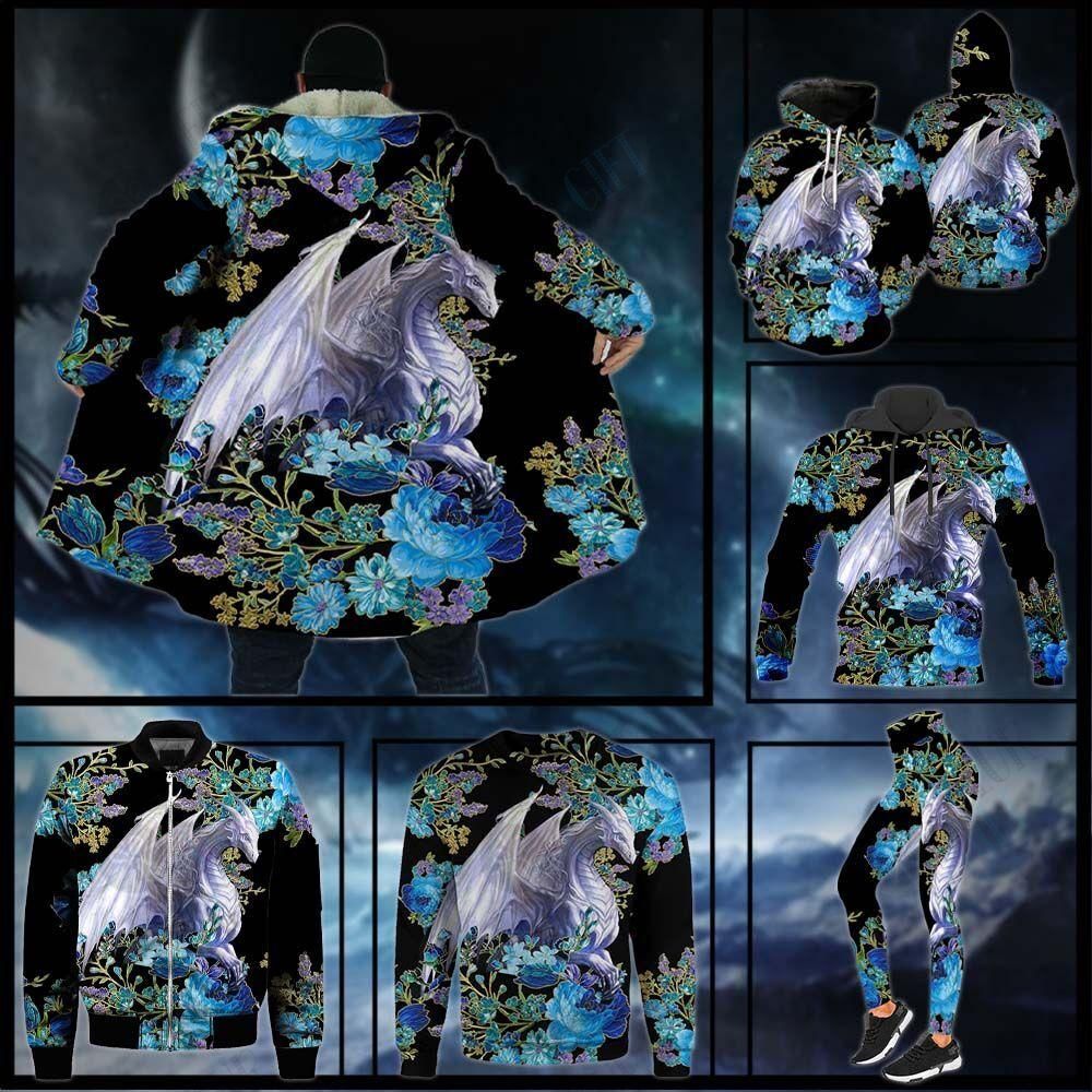 Dragon With Flowers Full Set Winter Clothes PAN3DSET0004