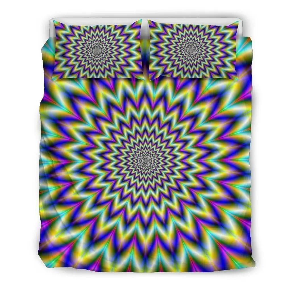 Twinkle Psychedelic Optical Illusion Duvet Cover Bedding Set