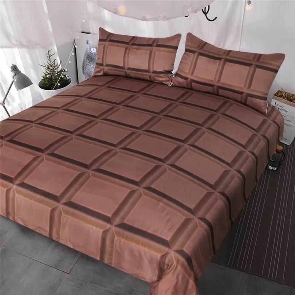 Chocolate Bar Bedding Set Duvet Cover