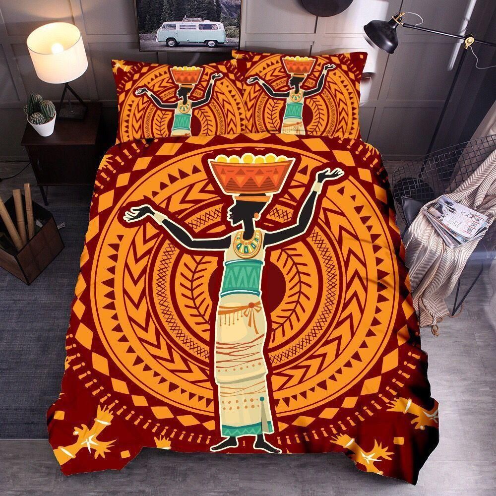 Africa Themed Fruit Lady Bedding Set Duvet Cover