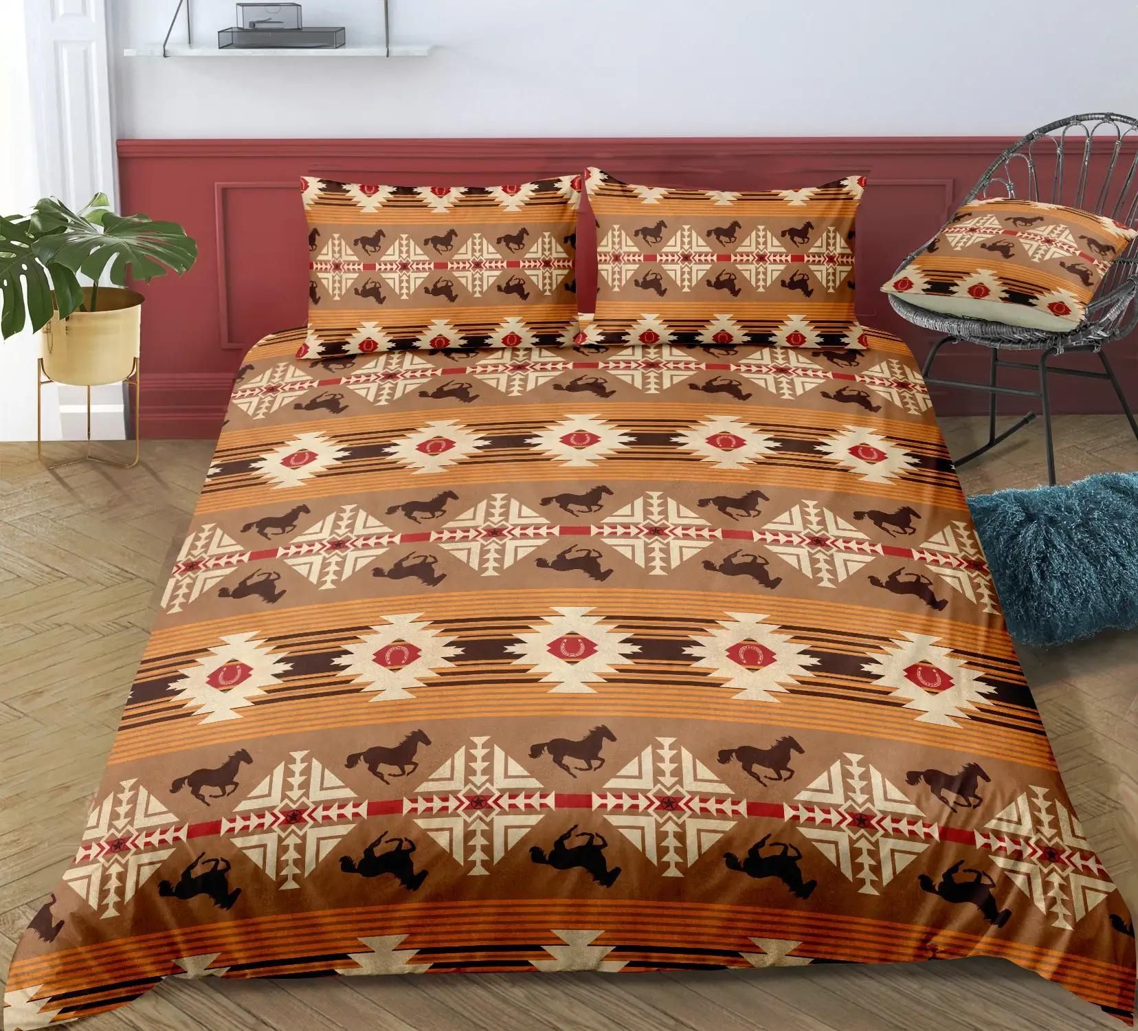 Western Pattern Bedding Set Duvet Cover