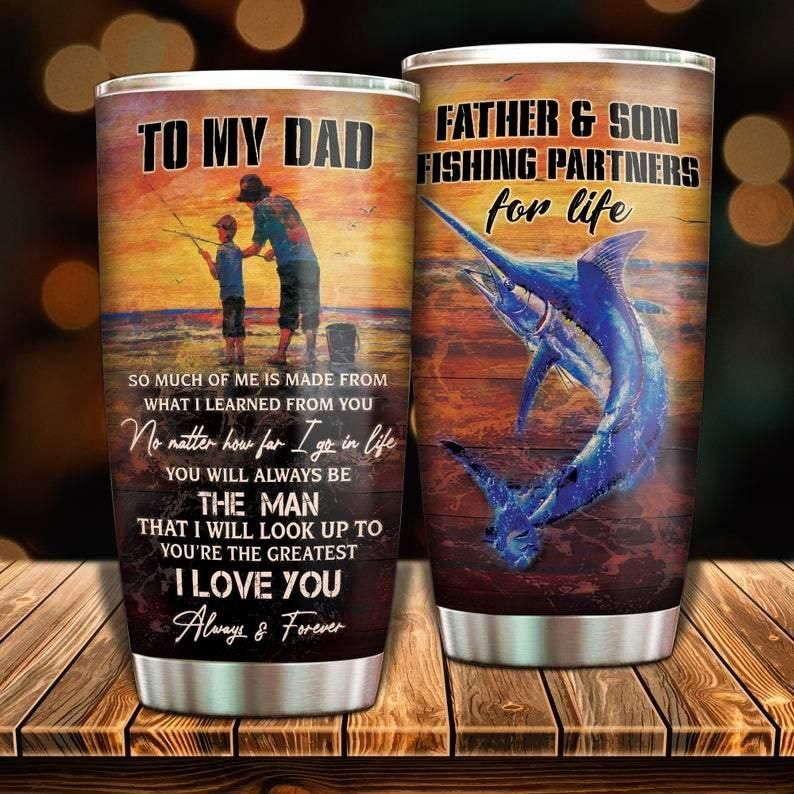 To My Dad Stainless Steel Tumbler Cup 20 Oz  Tc2618