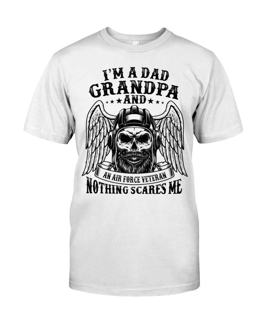 I'M A Dad Grandpa And An Air Force Veteran Unisex T Shirt  H5611