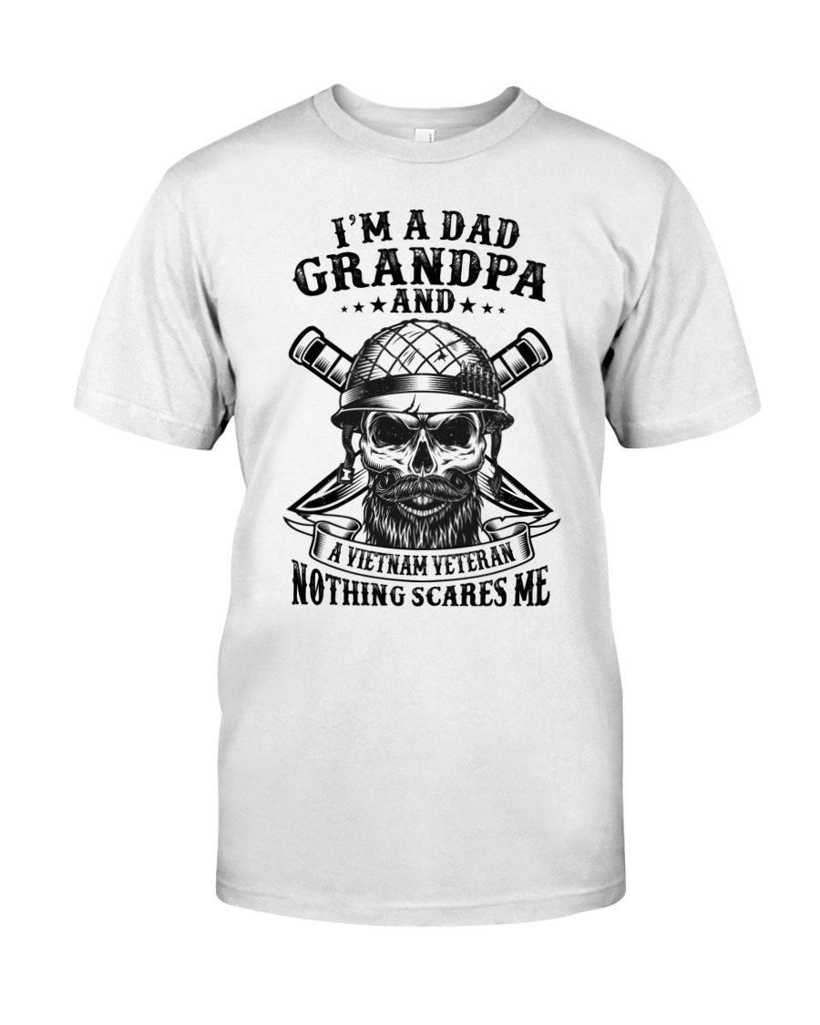 I'M A Dad Grandpa And A Vietnam Veteran Unisex T Shirt  H5645