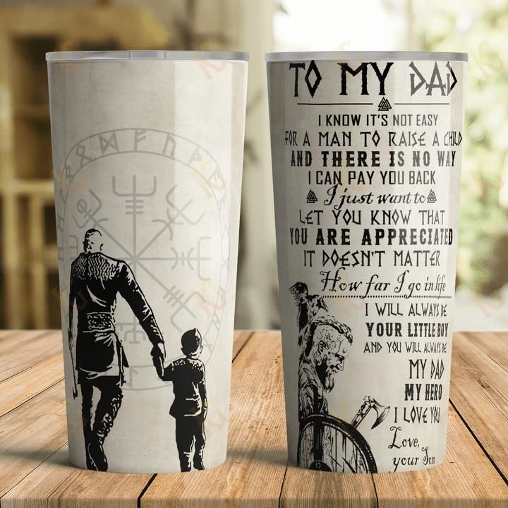 To My Dad Stainless Steel Tumbler Cup 20 Oz  Tc2367